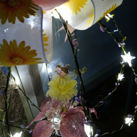 Handmade circular ballerina wreath - Picture 8 of 8